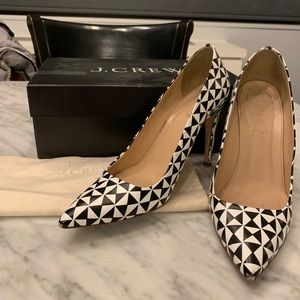 Jcrew Geometric Pump - with shoe box!